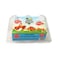 Happy Basket Eggs White Pieces 6
