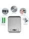 Generic - ABS Digital Measuring Scale Silver 7.1x5.5x0.6inch