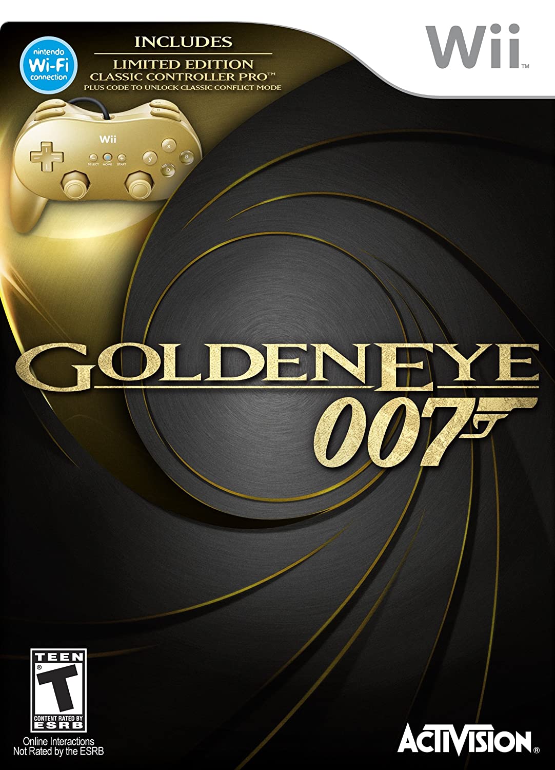 NINTENDO NINTENDO Wii James Bond 007 Goldeneye 007 Classic Edition Hardware Bundle With Wii Classi
