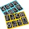 Jmd 16 Pieces IQ Test Mind Game Toys IQ Toys Brain Teaser Metal Wire Puzzles Magic Trick Toy Metal IQ Puzzle For Kids And Adults