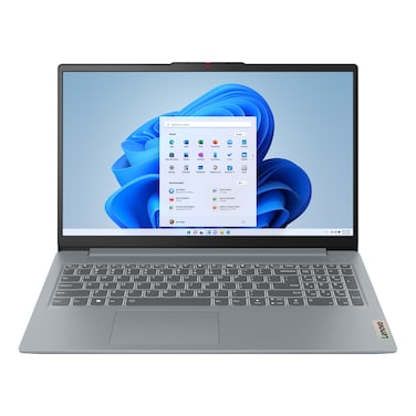 Lenovo IdeaPad Slim 3 14IRH8 Laptop, Intel Core i5-13420H, 8GB RAM, 512GB SSD, 14-inch FHD IPS, Windows 11 Home, Arctic Grey, Backlit English/Arabic Keyboard- 83EL001MAX