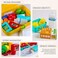 Little Story ROLE PLAY SHOPKEEPER/SUPERMARKET SET BOX BACKPACK (21 Pcs) - Yellow