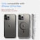 Spigen Ultra Hybrid Mag compatible with MagSafe designed for iPhone 13 Pro MAX case cover - Carbon Fiber