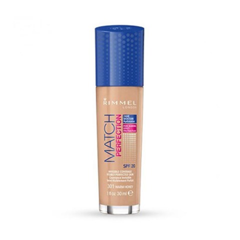 Rimmel London Match Perfection Foundation Honey No 301