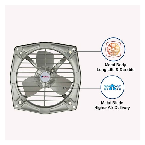 Venus 12 Box Fan With Timer