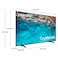 Samsung UA50BU8000 4K Crystal UHD Smart LED TV 50 Inch Black