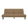 In House Maria 2 In 1 Sofabed Velvet Upholstered - Light Brown