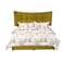 In House Milano Velvet Bed Frame - Queen - 200x150 cm - Gold