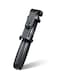 Generic - 5-Section Extendable Selfie Tripod With BT Remote Black/Silver