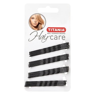 Titania 8060/7 Hair Clips Black 20 Pieces