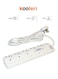 Koolen Plug Socket With Five Plugs, 5 Meter Cable Length, 301100006