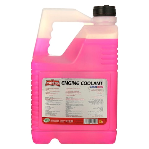 Rapido Engine Coolant - 5 Liter - Red