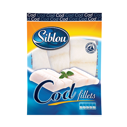 Siblou Cod Fillets Portions 500GR