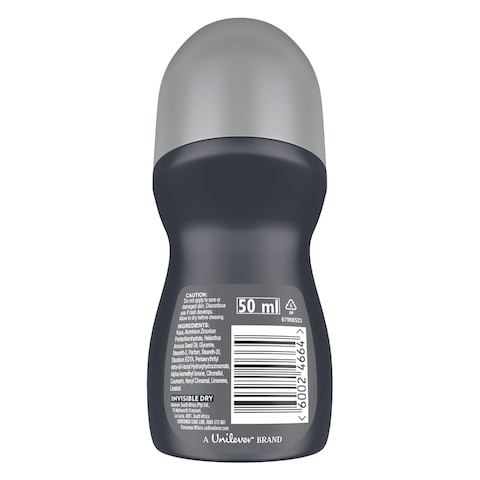 Dove Roll/On Men Invisible Dry 50Ml
