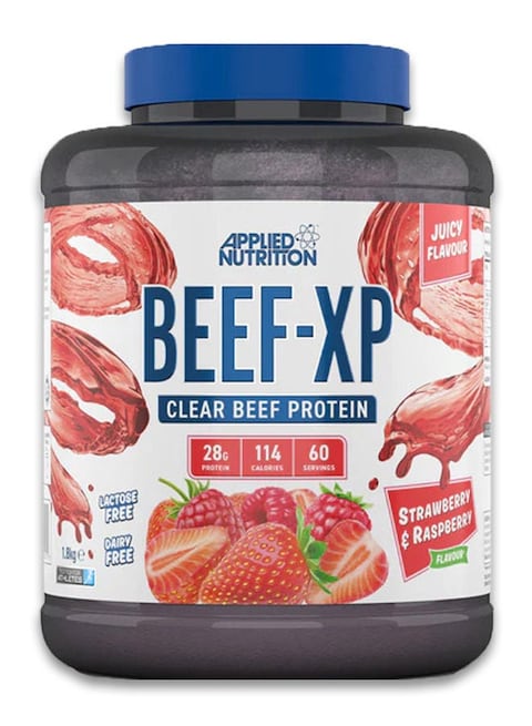 Applied Nutrition Clear Hydrolysed Beef-XP Protein - Strawberry &amp; Raspberry - 1.8kg