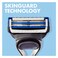 Gillette SkinGuard Sensitive Razor Handle With Blade 2 Pieces