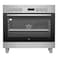 Beko 90 X 60Cm 5 Zones Ceramic Cooker Stainless Steel Color GM17300GXNS