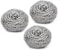 Royalford Royalbright Heavy Duty Scourer- RF10635 Steel Wool Scrubber For Dishes, Pots And Pans For Kitchen And Bathroom Use Non-Rusting Wire Scrubbers Tough Removal Scrubbers Pack Of 3 Silver