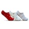 WOMEN SOCKS LOW CUT PATTERNED 3P-S3