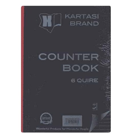 COUNTER BOOK A4 6 QUIRE # 235