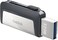 SanDisk - SDDDC2-128G-G46 128GB Ultra Dual Drive USB Type-C - USB-C, USB 3.1 - SDDDC2-128G-G46 Gray