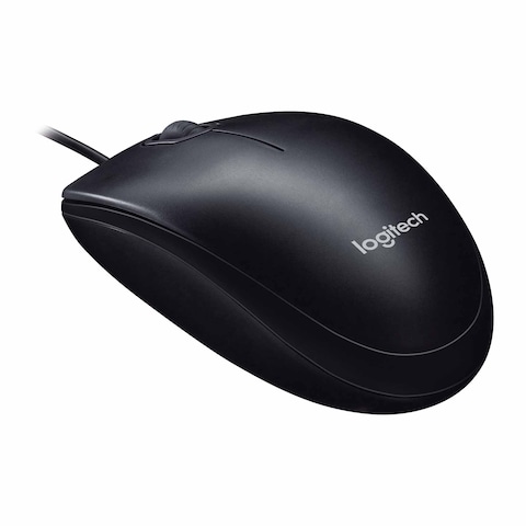 Logitech M90 Wireless Mouse 1000 DPi - Black