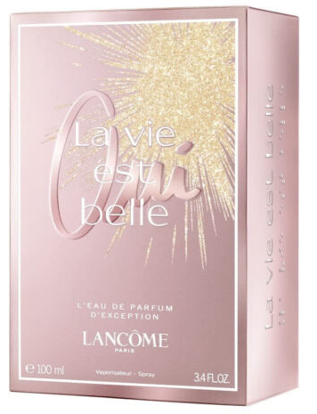 Lancome La Vie Est Belle Oui L&#39;Eau De Parfum D&#39;Exception For Women, 3.4 Fl Oz