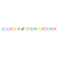 Creative Converting W-Twine Shaped Foil Stamp Unicorn Sparkle Banner- 5.5-Inch x 8 Feet Size