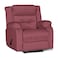 In House Velvet Classic Recliner Chair - Dark Pink - NZ30