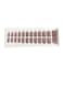 24-Piece Gloss Fake Nails Kit pink