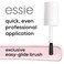 Essie Nail Polish Gift Set, Pack Of 3 (Colors: Ballet Slippers, Blanc, All In One Top &amp; Base Coat)
