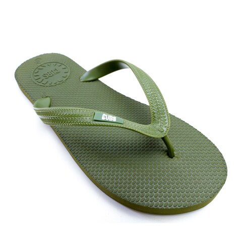 Cubs Rio Men Flipflop - Army Green - Size 45