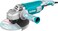 TOTAL Angle Grinder 230mm (9")   2400W   Spindle Lock for Easy Disc Replacement   Soft Grip for More Comfortable Hold