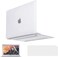 Ntech Macbook Air 13 Inch Case 2020 2019 2018 Release A2337 M1 A2179 A1932, Macbook Air 2020 Case Plastic Laptop Case Hard Shell &amp; Keyboard Cover Compatible For Mac-Book Air Frosted Clear