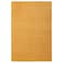 Rug Low Pile Yellow 133X195 Cm