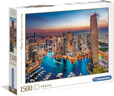
Clementoni Dubai Marina - 1500 pcs. - High Quality Collection