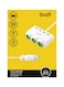Budi USB Car Charger White