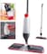 Spray Mop for Floors, Water Spraying Cleaner with 700 ml Refillable Bottle and Microfiber Washable Reusable Pads, Multipurpose Floor Mop for Laminate, Tile, Hardwood, Marble, Vinyl