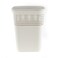 Rattan Laundry Basket With Lid White 60L FRA-160270