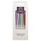 6 Metallic Candles with Holders Multicolour