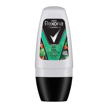 Rexona Deodorant Roll on - Mint + Cedar Wood Scent - 50ml