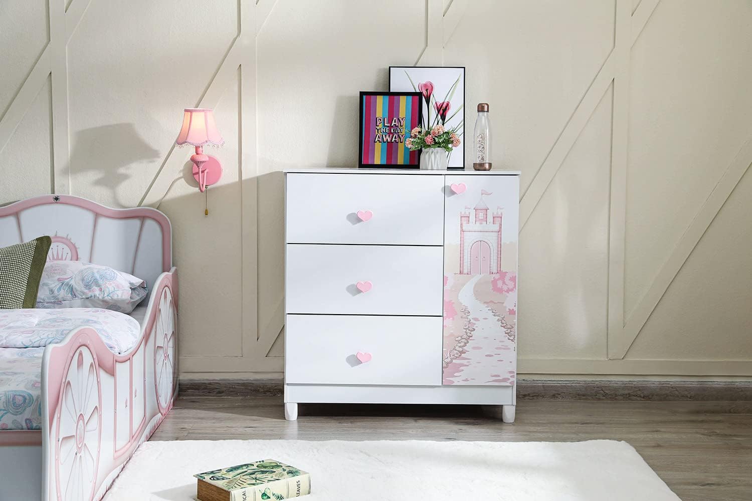 Pan Emirates Home Furnishings Home Umeralin Kids Dresser White