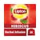 Lipton Hibiscus Flavour Herbal Tea - 20 Tea Bags