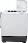 General Supreme Twin Tub Semi Automatic Washing Machine, 6 Kg Capacity, White (Installation Not Included)