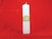 White Pillar Candle Smokeless 2x9 Inch