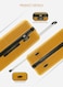 ParaJohn ABS Hardside Spinner Check In Large Luggage Trolley, 28 Inch, Yellow