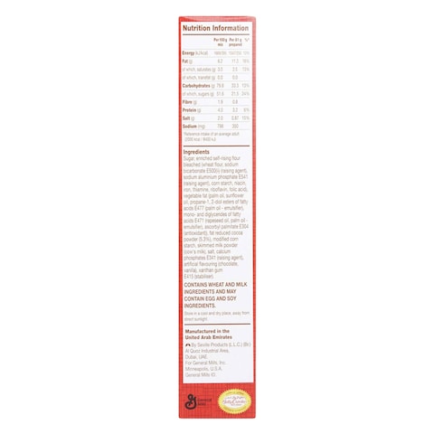 Betty Crocker Super Moist Chocolate Fudge Cake Mix 500g