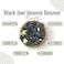 AWAFI MILL Black Jawi Benzoin Incense  Luxurious Vanilla Aromatic Smoke - (Bottle of 100 gram / 3.5 Oz)