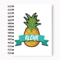 A4  Spiral Notebook Be Brave Hard Cover Notebook with Premium High Quality Paper