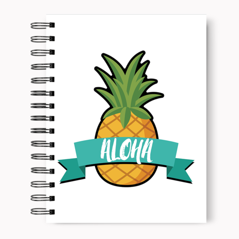A4  Spiral Notebook Be Brave Hard Cover Notebook with Premium High Quality Paper